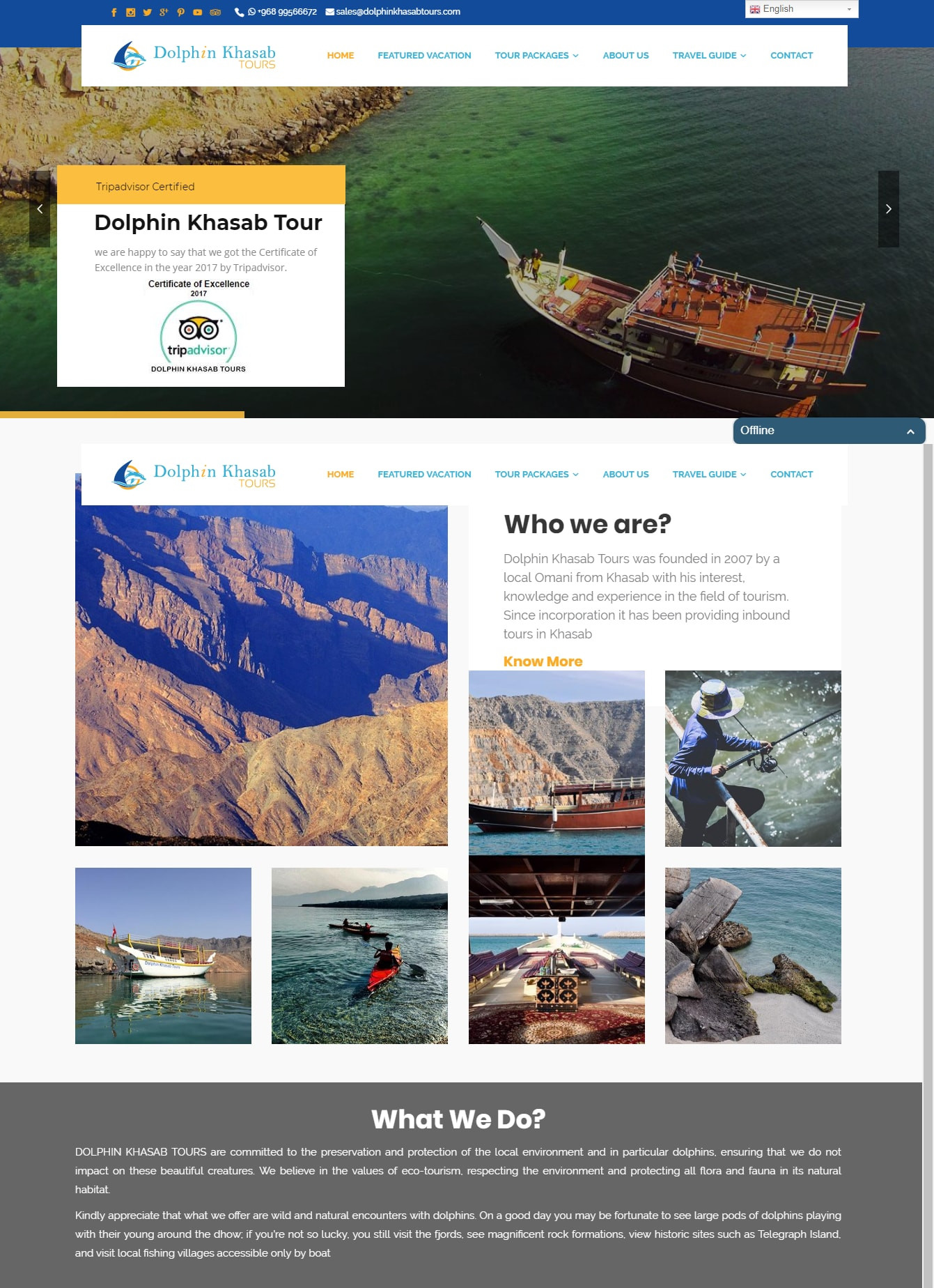 Dolphin Khasab tours
